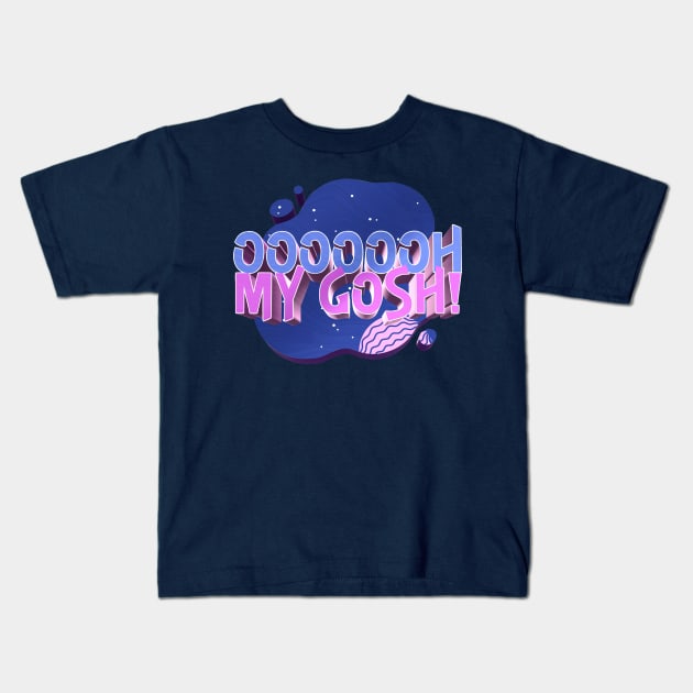 Ooooooh My Gosh! - Neil deGrasse Tyson Fan Design Kids T-Shirt by Ina